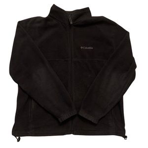 *Small tear* Columbia black jacket fleece jackets for men